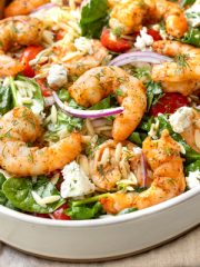 Shrimp and Orzo Salad | thecozyapron.com