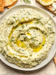 Roasted Zucchini Dip | thecozyapron.com
