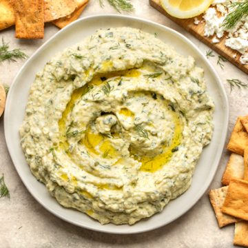 Roasted Zucchini Dip | thecozyapron.com