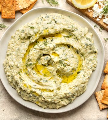 Roasted Zucchini Dip | thecozyapron.com