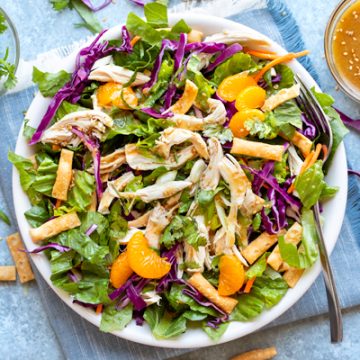 Chinese Chicken Salad | thecozyapron.com