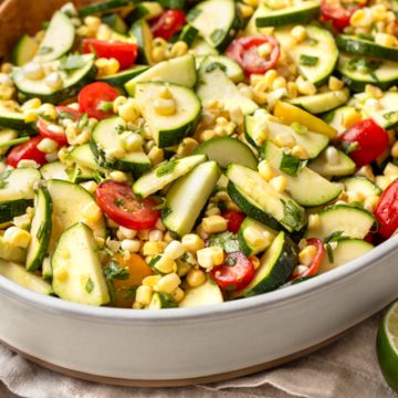 Zucchini Salad | thecozyapron.com