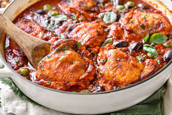 Chicken Puttanesca