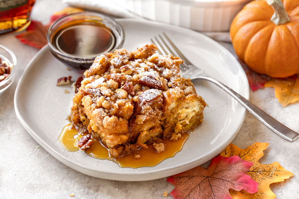 Pumpkin French Toast Casserole